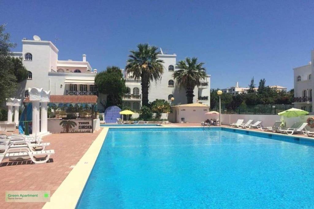 Green Apartment In Tavira Garden Exterior photo