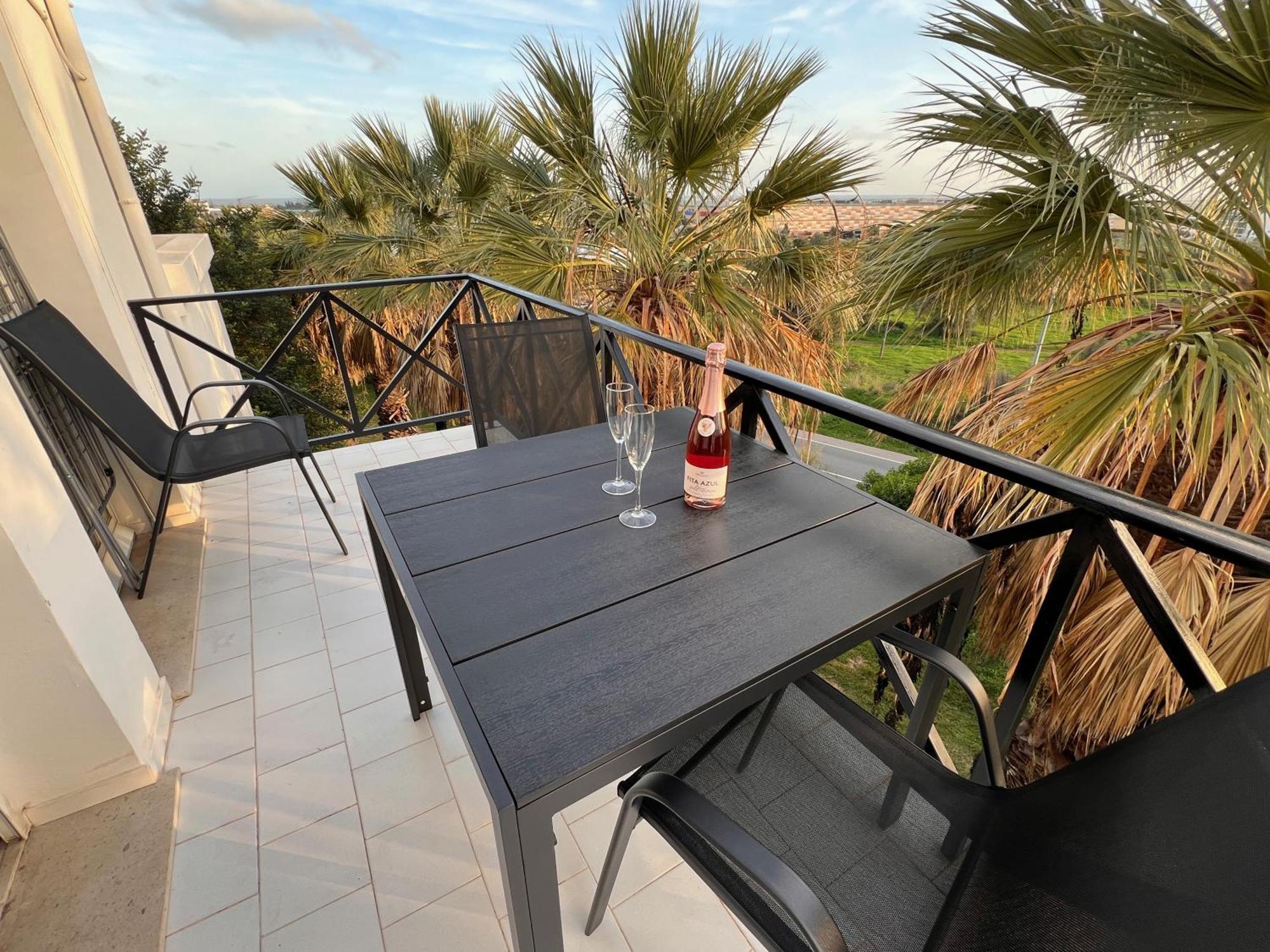 Green Apartment In Tavira Garden Exterior photo